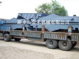 準備發(fā)貨的直線振動篩